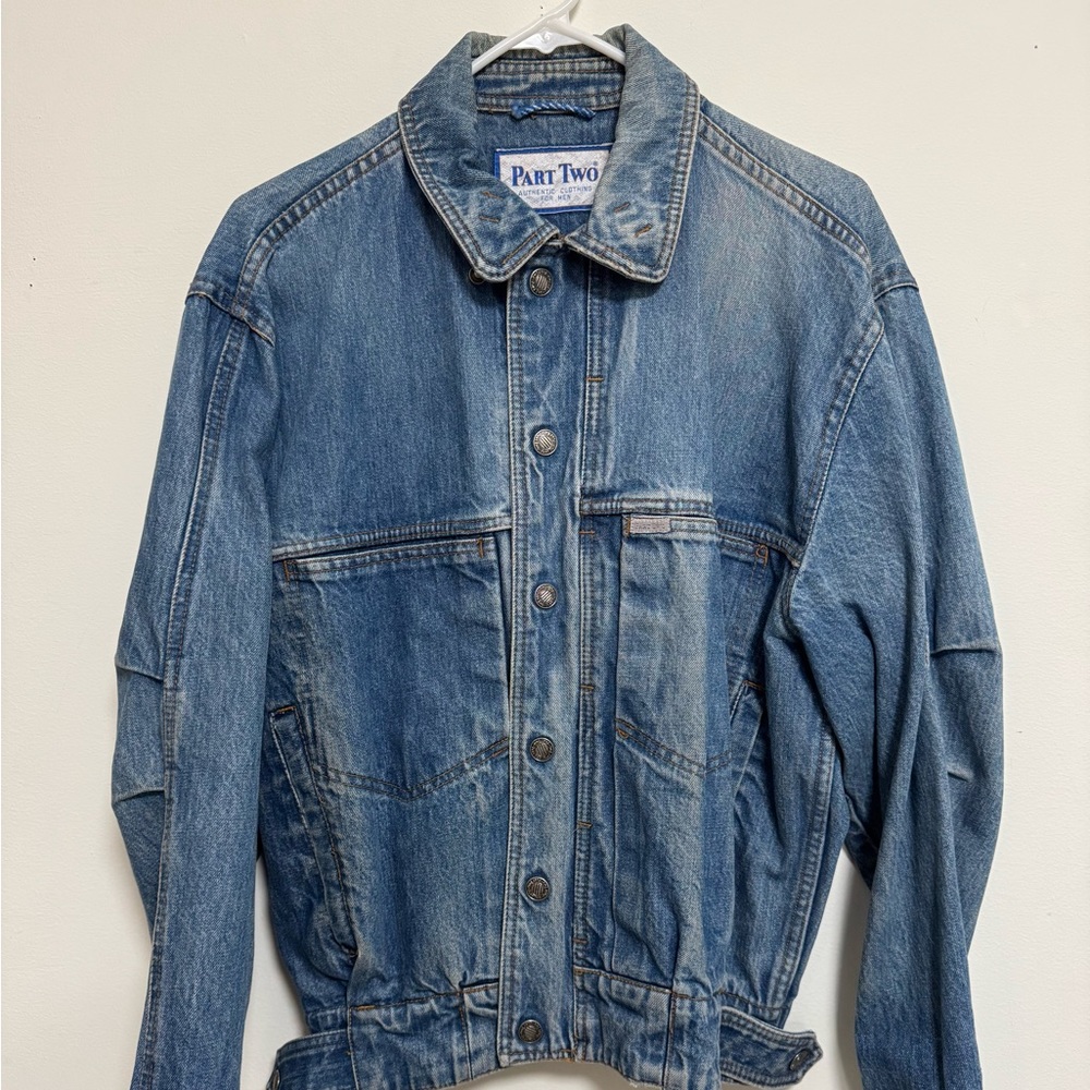 Part Two Blue Denim Jacket